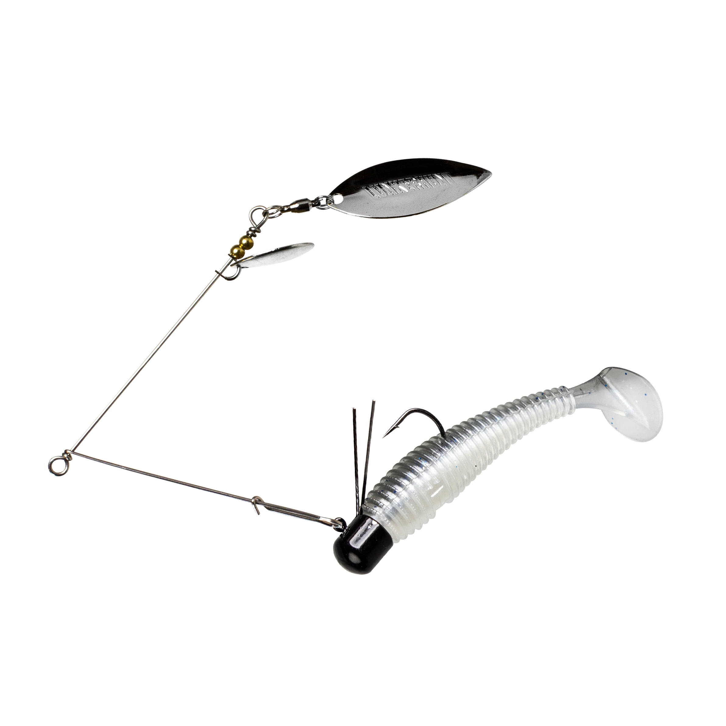 Lunkerhunt Willow Leaf Blade Wire Arm Pkg - Gold and Silver,4.75in,Fishing Rigs,Fishing Lures