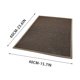 thumbnail image 3 of Alfombra absorbente para puerta interior 40x60 cm, lavable, antideslizante, para entrada, baño, sala de estar, dormitorio, ducha, cubresuelos atrapa suciedad, 3 of 7