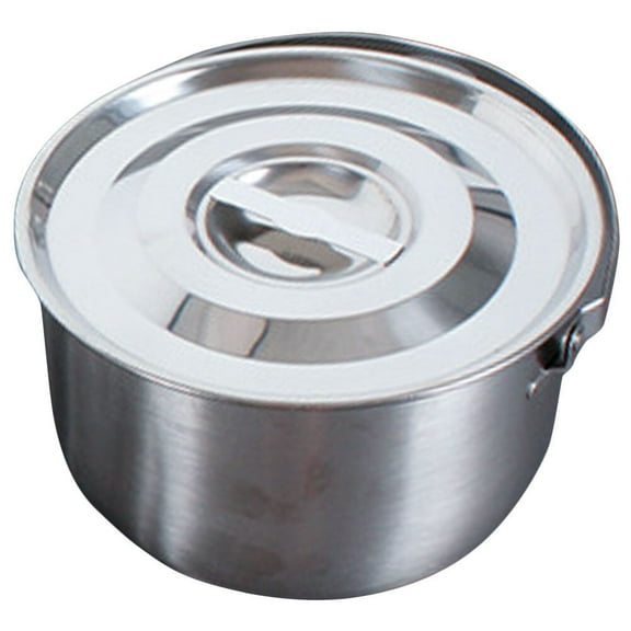 UPOUART Stainless Steel Mixing Bowl with Lid, Multi-Purpose Food Prep Container, Kitchen Bowl for Home Use, 1 Piece