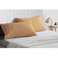 thumbnail image 3 of Kamas Oversize Pillow Case - Taupe King Extra Large (23 X 43)- Fits Even The Fluffiest Pillows Including The Pancake Pillow- Sleeve Style- Extra Tall Pillowcase- 100% Cotton 600 Thread Count, 3 of 3