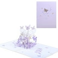 thumbnail image 2 of 3D Pop Up Butterflies Card, Valentines Day Card Mother's Day Card, 3D Butterfly Greeting Card, Gift for Wife, Girlfriend, Husband, Mother, Father (Cute Butterflies), 2 of 6