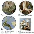 thumbnail image 3 of Designart "Modern Serenity In Frog World" Frogs & Toads Floater Framed Canvas Wall Art, 3 of 5