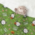 thumbnail image 2 of Naloa Halloween Monster Gnome Dog Blanket, 3 Sizes Cat Blanket for Indoor Cats Large Medium Small Dog Gifts-Small, 2 of 8