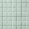 thumbnail image 5 of Mainstays Crinkle Quilt, Full/Queen, Light Green, Soft Wash Microfiber Bedding, 5 of 10