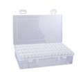 thumbnail image 1 of Guardurnaity Caja de almacenamiento de Arte de diamantes con buen rendimiento de sellado contenedor de almacenamiento de diamantes de imitación Juegos de manicura 64 cuadrícula, 1 of 6