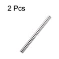 thumbnail image 3 of 8mm x 100mm 304 Stainless Steel Solid Round Rod for DIY Craft - 2Pcs, 3 of 3