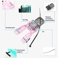 thumbnail image 4 of Eigraketly Boquilla de buceo Reemplazo de silicona Suministros termoplásticos Herramienta práctica Accesorios de tubo de respiración Blanco Deportes acuáticos Rosa Eigraketly OD019449-02, 4 of 6