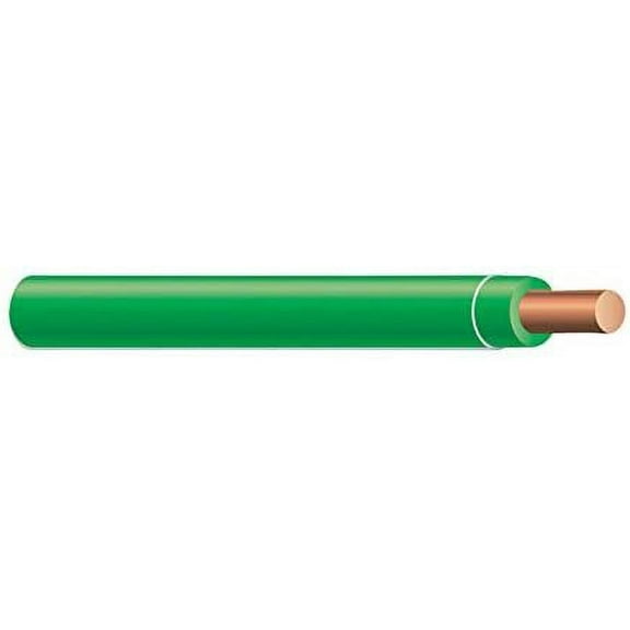 Southwire 11583241 50' 14 Gauge Solid Green Thhn Wire