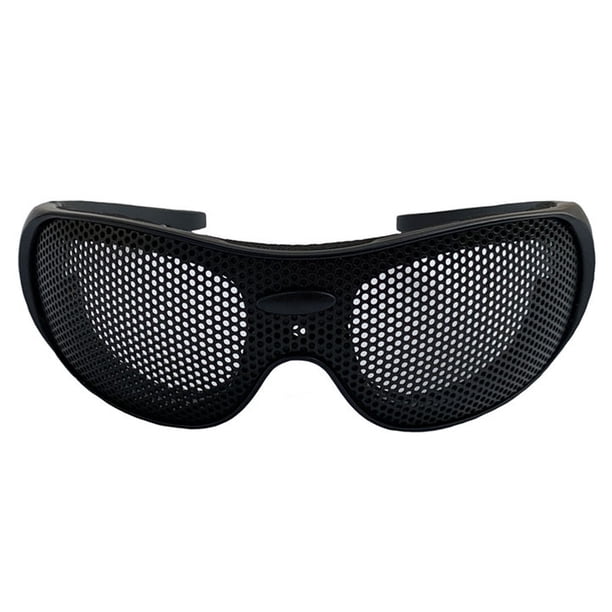 Yuarrent Gafas de seguridad Air Soft resistentes a la oxidación para aventuras todoterreno con malla metálica. Jardín y Patio