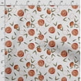 thumbnail image 3 of Soimoi Watercolor Fruit Print,Cotton Poplin, Sewing Fabric Sold by The Yard 42 Inch Wide,Sewing Craft Quilting/Quilt Making Fabric, Brown, 3 of 5