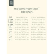 Modern Moments by Gerber Baby Neutral Super Soft Viscose Sleep N´Play With Mitten Cuff, Sizes Newborn - 6/9 Months