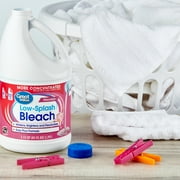 Great Value Low Splash Bleach, Meadow Scent, 81 fl oz