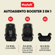 thumbnail image 2 of Autoasiento Silla Booster Motek Benjo 9 a 36kg Gris, 2 of 6