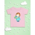 thumbnail image 3 of Girl Holding A Ball T-Shirt Infant -Image by Shutterstock,  24 Months, 3 of 4
