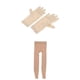 thumbnail image 1 of Pantalones Overboots Botas Leggings Deportivos Para Patinaje De Mujeres Color De Piel + 1 Par De Guantes Térmicos De Elasticidad, 1 of 8