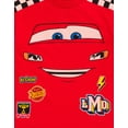 thumbnail image 3 of Disney Cars Lightning McQueen Matching Family Cosplay T-Shirt Adult, 3 of 5