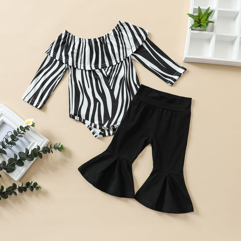 Hacint Zebra Off Shoulder Lace-trim Top - Brown