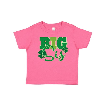 

Inktastic Big Sis Irish St Patricks Sister Gift Baby Girl T-Shirt