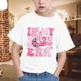 thumbnail image 5 of Godom Girls' Short Sleeve Shirts Casual Solid Plain Tees Kids Summer Fashion Tops Tees, 5 of 6