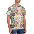 thumbnail image 5 of Rocae Travel Stamp for Men's Moisture-Wicking Crew Tee - T-Shirt for Sports, Outdoor Activities, and Casual WearXX-Large, 5 of 9