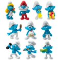 thumbnail image 1 of Set de figuras The Smurfs 40th Anniversary Classic, paquete de 10, 1 of 9