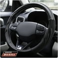 thumbnail image 6 of Genuine Dickies Black Carbon Fiber Dura Grip Steering Wheel Cover, 34078PWDI, 1.10 lbs, 6 of 12
