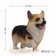 thumbnail image 2 of Figura de Animal artesanal de resina Sharpla Corgi galés Amarillo, 2 of 6