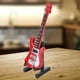 thumbnail image 4 of Modelo de guitarra viene con estante y caja de regalo del paquete Mini modelo de guitarra Apariencia suave y textura fina para el hogar para la oficina Amonsee Otros, 4 of 8