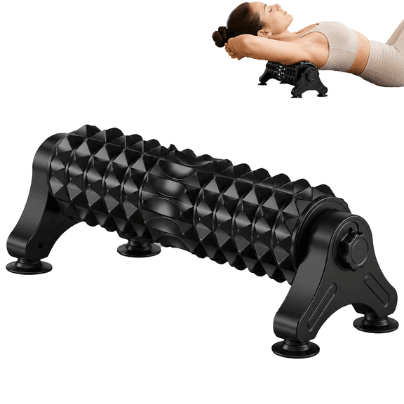 HI-REEKE Foam Roller with Stand, 20 In Detachable EVA Massage Roller 440 lb Support for Stretching