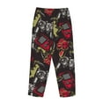 thumbnail image 5 of Haiem Vintage Gaming Women's Pajama Pants Ultra Lightweight Pjs Bottoms Sleepwear Bottom Pants With Pocket Drawstring-XX-Large, 5 of 9