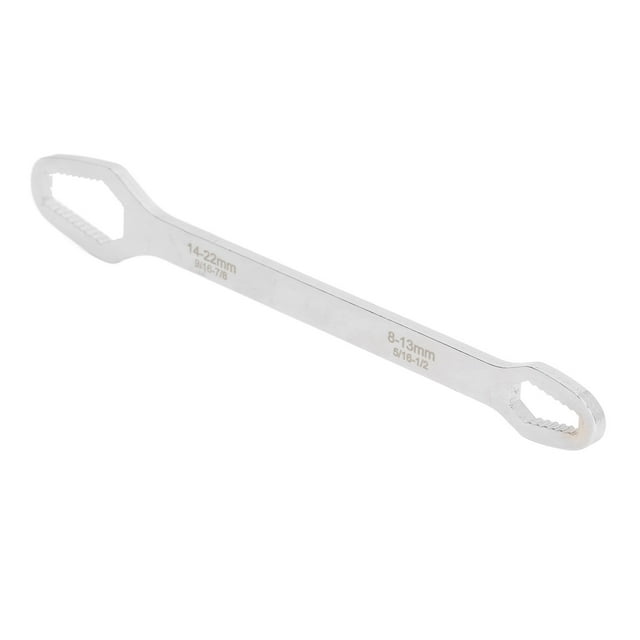 Mgaxyff 8mm‑22mm Wrench, Chrome Vanadium Steel Double Ended Wrench For Water Pipe