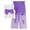 ZH-Purple, variant on Wxirdiow Girl Two Piece Outfit Tween Girls Clothes Short Sleeve Graphic T-Shirt Top   Cargo Pants 2pcs Outfit Set Hot Pink Size,6-7 Years