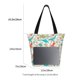 thumbnail image 3 of Fotbe Sea Animal Bolsa de Playa con Estampado, Bolsa de Hombro, Bolsa de Mano Espaciosa, Bolsa de Viaje Ligera, Bolsa de Compras Versátil, 3 of 6