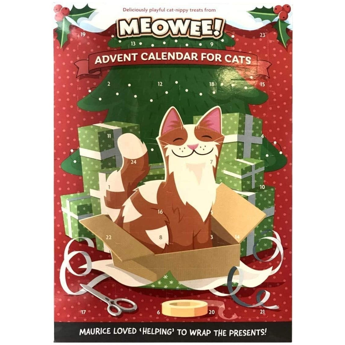 Meowee CatNippy Cat Treat Advent Calendar