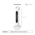 thumbnail image 2 of Calentador Calefactor Torre Eléctrico PTC Cerámico Eurogar EUCAL01, 2 of 8