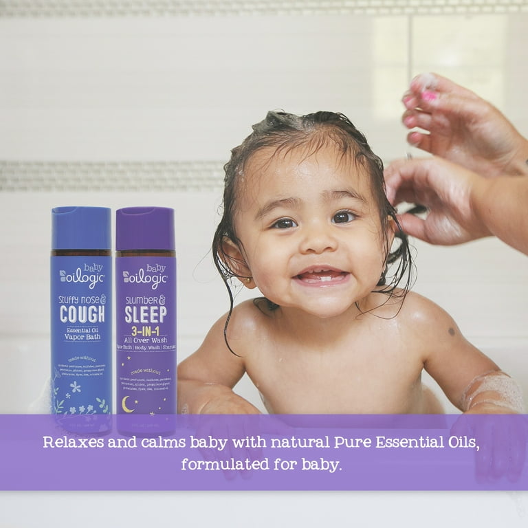 Oilogic Lavender Infused Calming Baby Bath & Shampoo, Kid Care