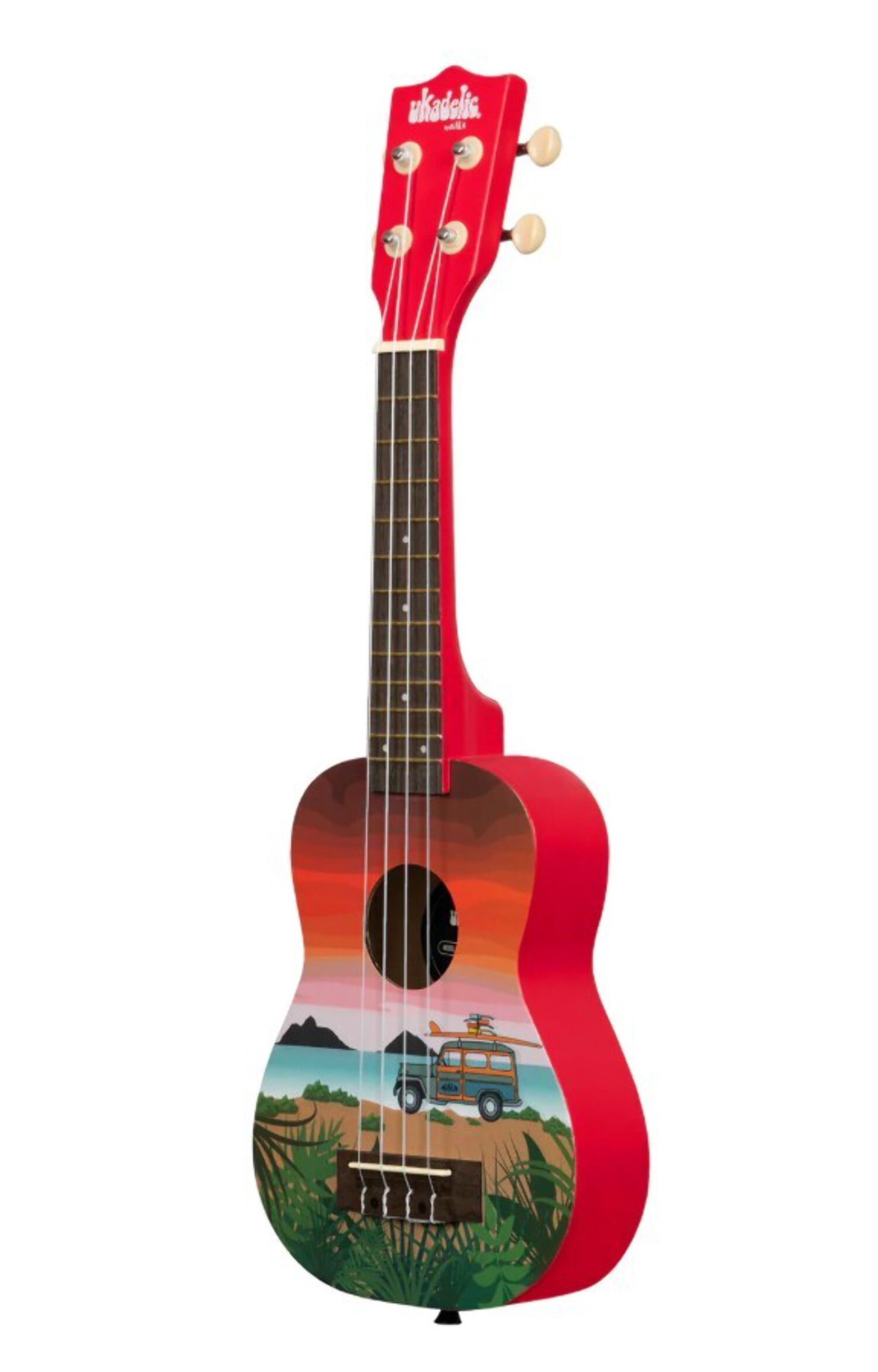 Kala Ukadelic Soprano Ukulele - Surfari