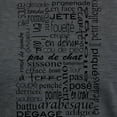 thumbnail image 3 of CafePress - Ballet Is Hard Terminology T Shirt - Womens Tri-blend T-Shirt, 3 of 4