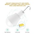 thumbnail image 4 of Bombilla De Luz Solar Led Bombilla De Bola Solar Bombilla De Lámpara De Bola De Emergencia Para Acampar Con Gancho Para Colgar Panel Solar Cable De Conexión Usb Para Caminatas Al Aire Libre Advancent HA022161-00, 4 of 7