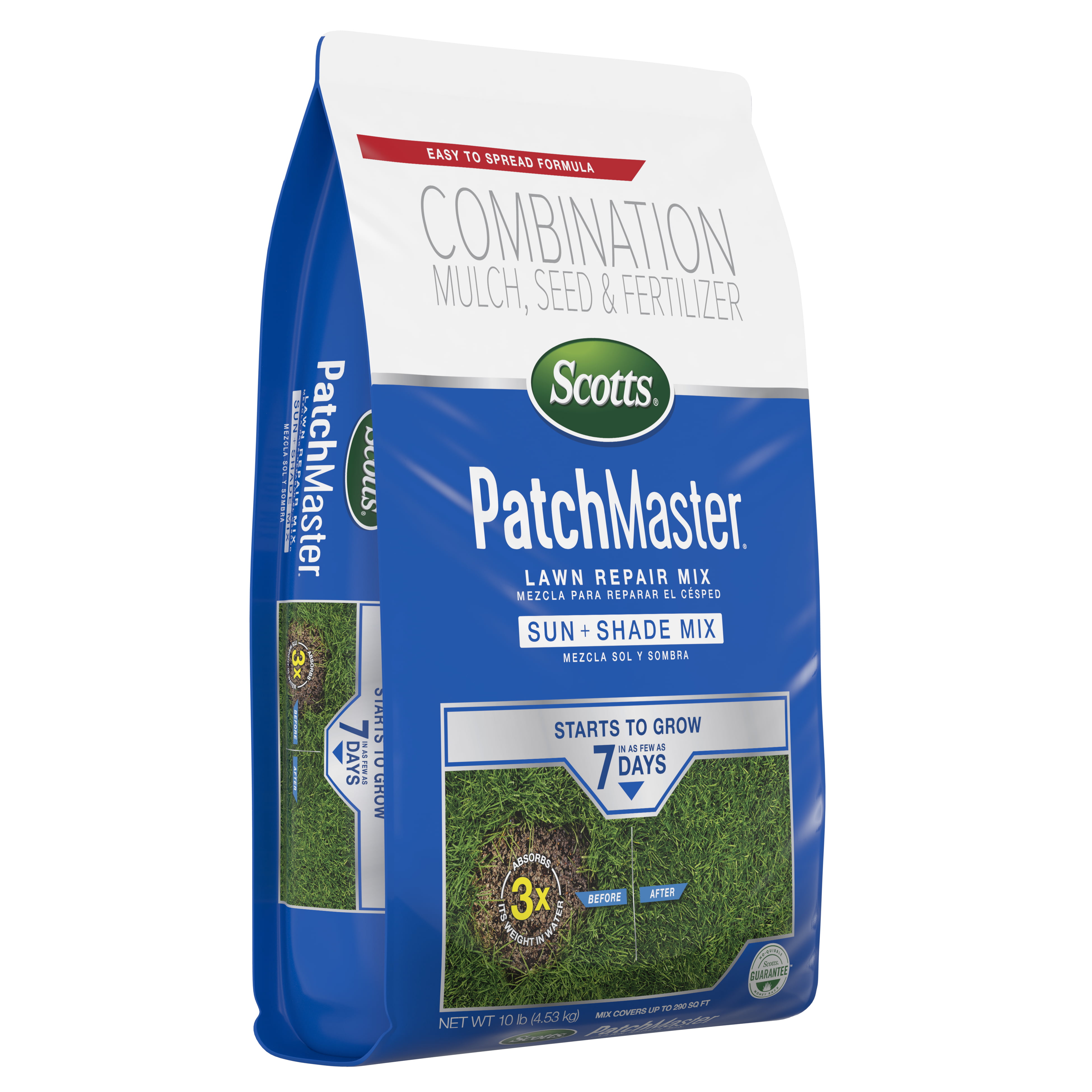 GEOPONICS Scotts PatchMaster Sun and Shade Mix Grass Patch & Repair 