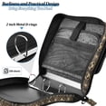 thumbnail image 4 of FORMRS Zipper Binder with Shoulder Strap 2-inch Ring 500 Sheet Capacity File Bag, Black Floral Pattern, 4 of 5
