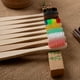 thumbnail image 5 of Cepillo de dientes de madera de bambú para adultos, con punta plana, de carbón de bambú, suave y esmerilado, para hoteles y casas de familia, 5 of 5