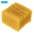thumbnail image 3 of Unique Bargains Gomme Résidu 50x35x10mm Gomme Ciment Caoutchouc, Lot de 8 Dissolvant Adhésif, Jaune, 3 of 6