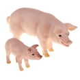 thumbnail image 3 of Modelo de Cerdo Zulema 5 Piezas de Plástico Realista Animal de Granja, 3 of 8