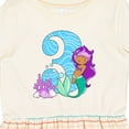 thumbnail image 4 of Inktastic Third Birthday Mermaid Girls Toddler Dress, 4 of 5