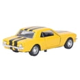 thumbnail image 2 of Modelo de coche retro a escala 1/32, de aleación, con puertas abiertas, para coleccionistas infantiles, color amarillo., 2 of 14