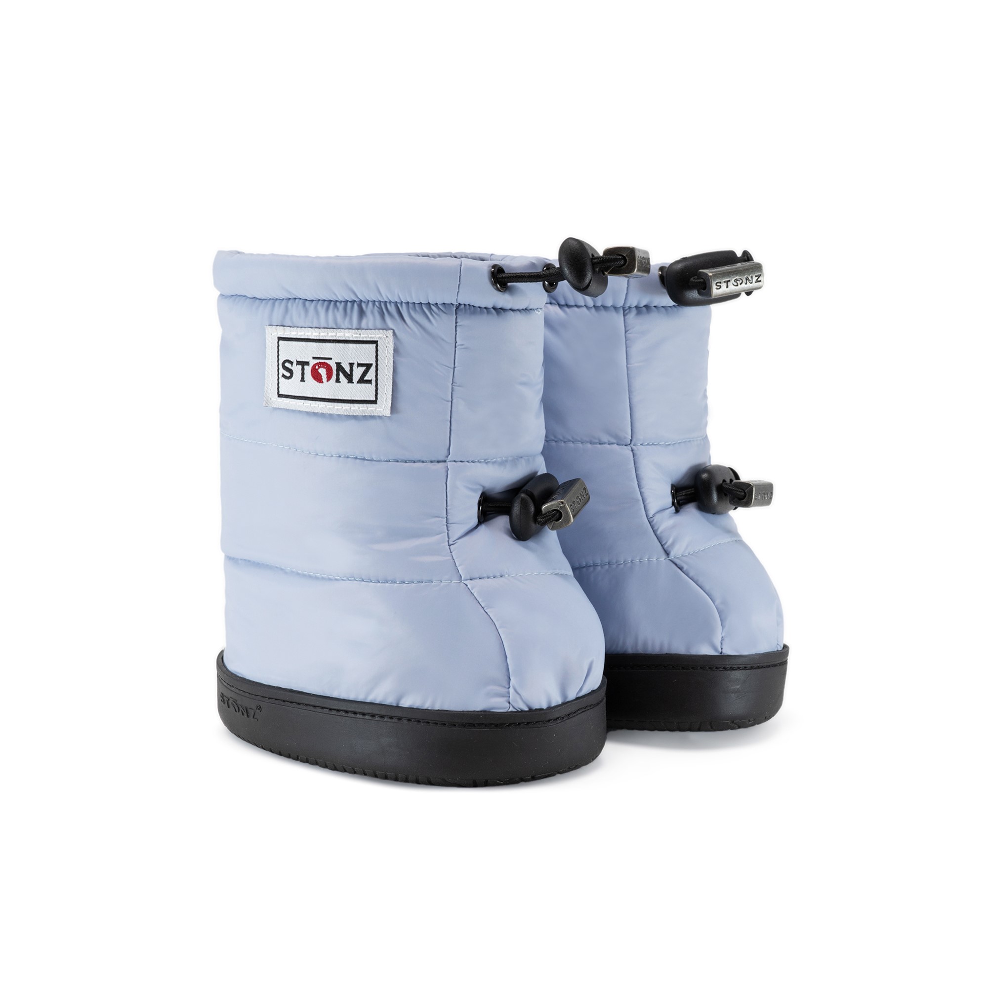 Stonz Baby Puffer Booties - Haze Blue 