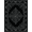 Black Gray, Pattern 11, variant on ODIKA 8'x10' Washable Area Rug Moth Gothic Vintage Academia Border Traction Synthetic Boho Goth Refined for Living Room, Under Sectional, Family , Durable, Non-Slip