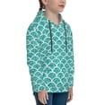 thumbnail image 3 of Daiia Aquamarine Glitter1 for Boys Fashion Hoodies & Sweatshirts with Kangaroo Pocket,Hooded Sweatshirt for Kid, Breathable& Moisture Wicking-Large, 3 of 6