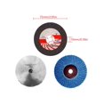 thumbnail image 5 of Juego de 10 discos de corte de metal de 75mm para esmeriladora angular - Incluye discos abrasivos y lijadoras para acero, piedra y madera, 5 of 5